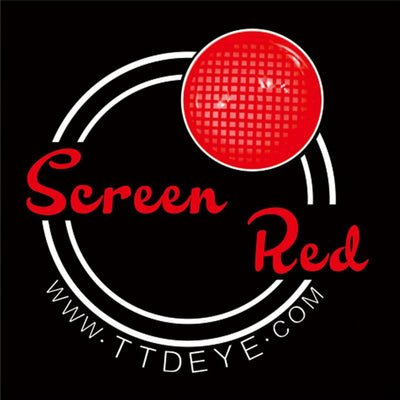 TTDeye Screen Red Colored Contact Lenses