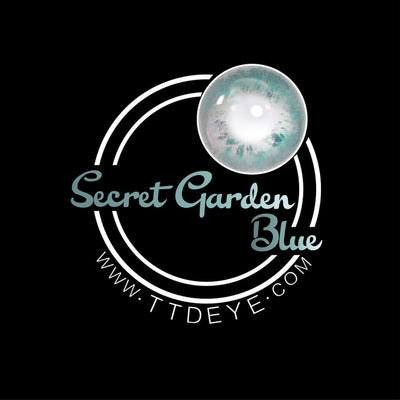 TTDeye Secret Garden Blue Colored Contact Lenses