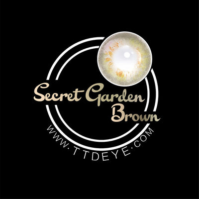 TTDeye Secret Garden Brown Colored Contact Lenses
