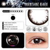 TTDeye Snowflake Black Colored Contact Lenses
