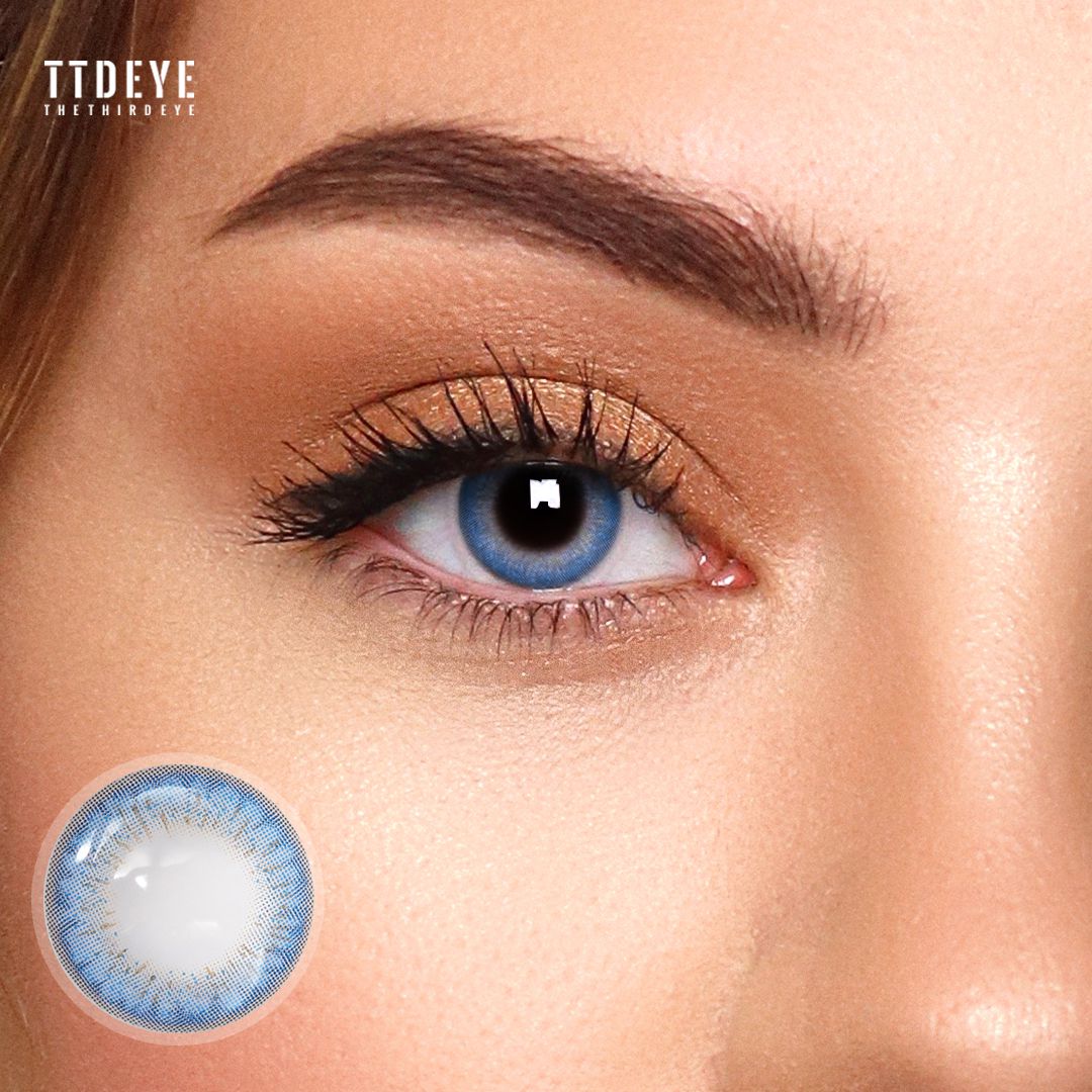 TTDeye Neptune Blue Colored Contact Lenses