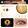 TTDeye Space Gate Brown Colored Contact Lenses