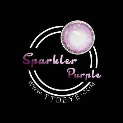 TTDeye Sparkler Purple Colored Contact Lenses
