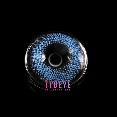 TTDeye Super Natural Blue Colored Contact Lenses