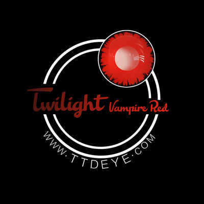 TTDeye Twilight Vampire Red Colored Contact Lenses