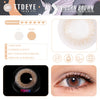 REAL x TTDeye Unicorn Brown Colored Contact Lenses