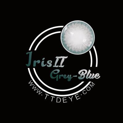 TTDeye Iris Grey-Blue II Colored Contact Lenses