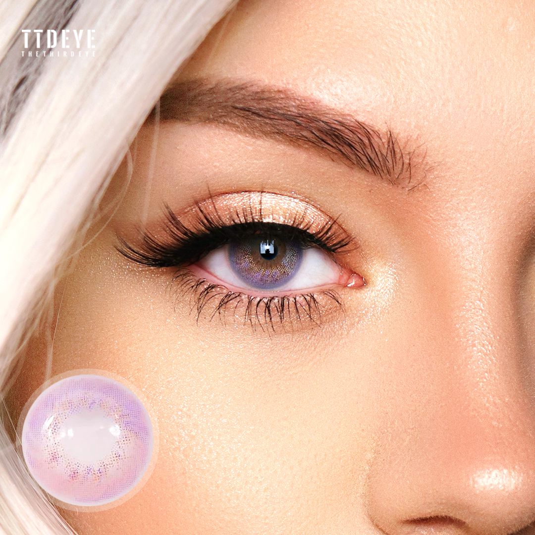 TTDeye Juice Pink Colored Contact Lenses