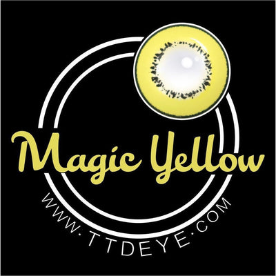 TTDeye Magic Yellow Colored Contact Lenses