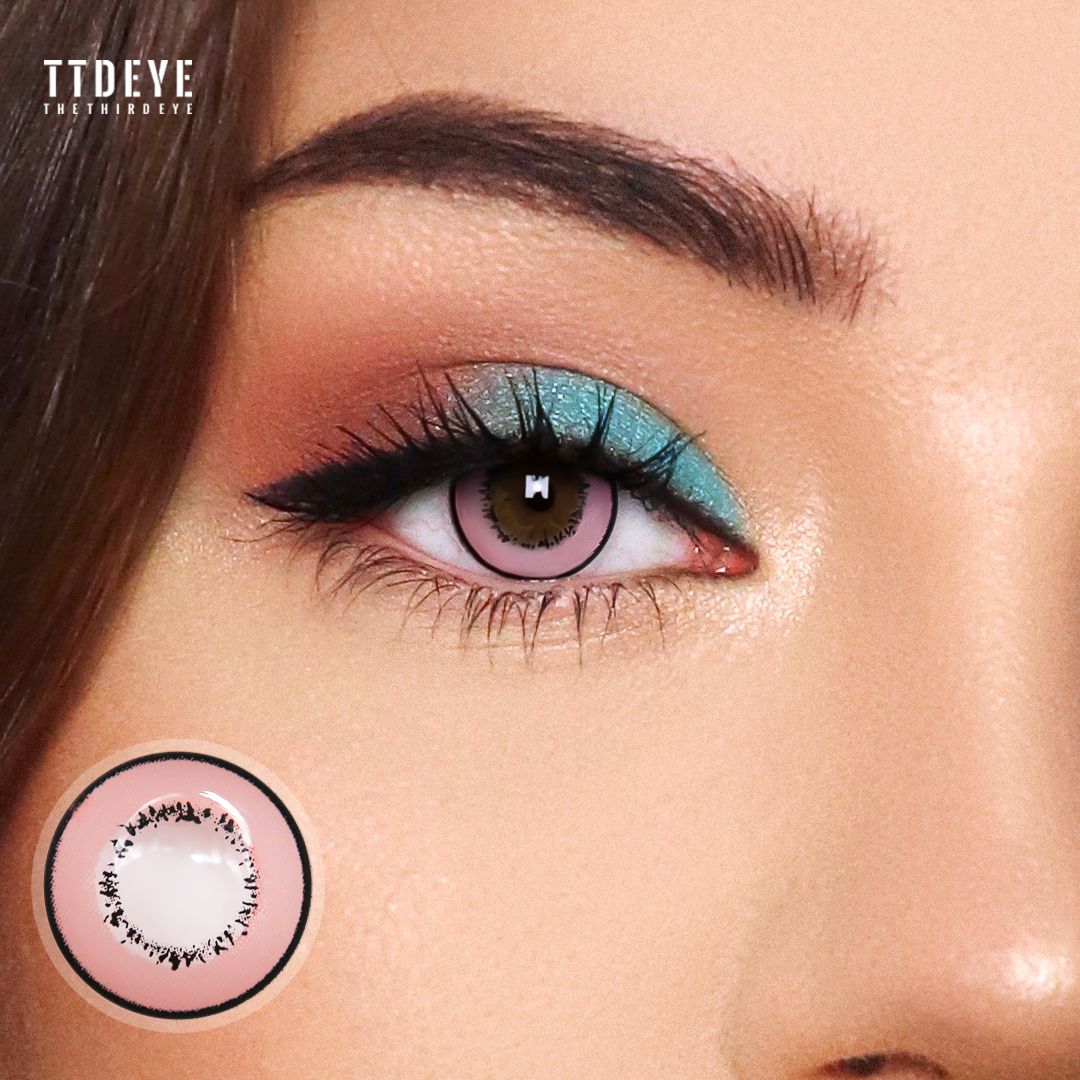 TTDeye Magic Pink Colored Contact Lenses