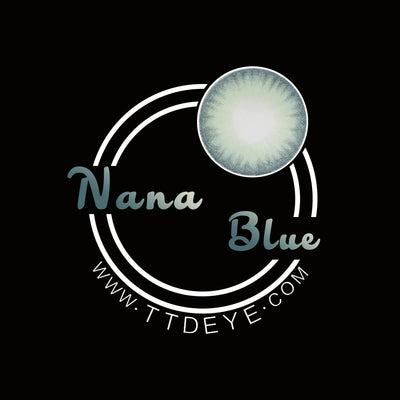 TTDeye Nana Blue Colored Contact Lenses