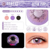 TTDeye Ocean Purple Colored Contact Lenses