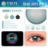 TTDeye Polar Lights Blue II Colored Contact Lenses