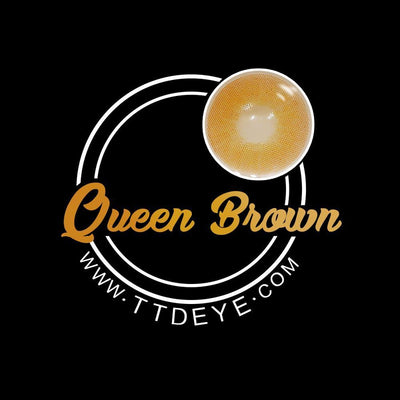 TTDeye Queen Brown Colored Contact Lenses
