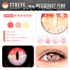 TTDeye West Coast Pink Colored Contact Lenses