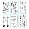 TTDeye Love Words 30 Piece Tattoo Stickers