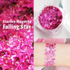 TTDeye Starfire Magenta Falling Star Glitter Gel