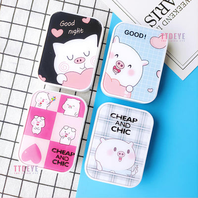 TTDeye Lovely Piggy 2-in-1 Lens Case