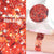 TTDeye Scarlet Red Fish Scale Glitter Gel