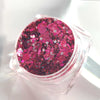 TTDeye Orchid Magenta Fish Scale Glitter Gel