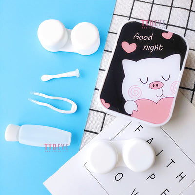 TTDeye Lovely Piggy 2-in-1 Lens Case