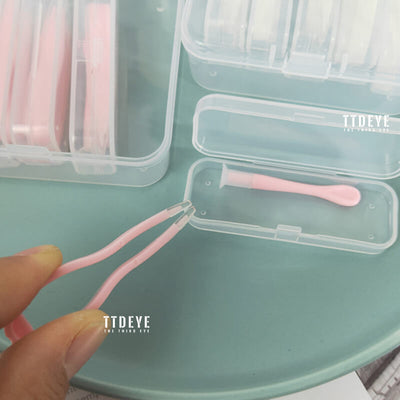 TTDeye Colorful 5-in-1 Contact Lens Tweezers Kit