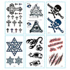 TTDeye Sanscrit 30 Piece Tattoo Stickers