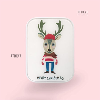 TTDeye Christmas Animals 2-in-1 Lens Case