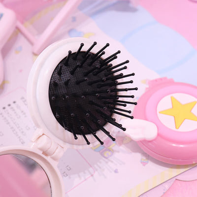 TTDeye Cardcaptor Sakura Wings Folding Cushion Brush