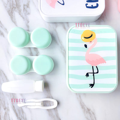 TTDeye Summer Flamingo 2-in-1 Lens Case