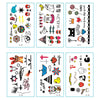 TTDeye Little Happiness 30 Piece Tattoo Stickers