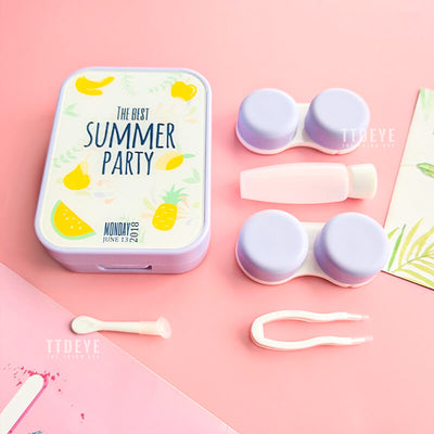 TTDeye Summer Fruits 2-in-1 Lens Case