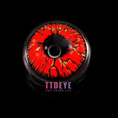 TTDeye Dangerous Ruby Colored Contact Lenses