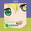 TTDeye Awaken Demon Green Colored Contact Lenses