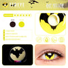 TTDeye Bat Yellow Colored Contact Lenses