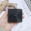 TTDeye Black 3D Geometry Lens Case