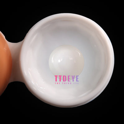 TTDeye Blind White Colored Contact Lenses