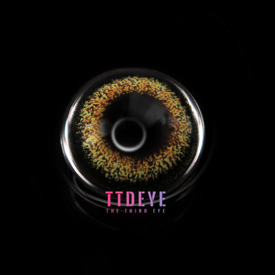 TTDeye Blooming Brown-Green Colored Contact Lenses
