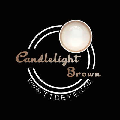 TTDeye Candlelight Brown Colored Contact Lenses