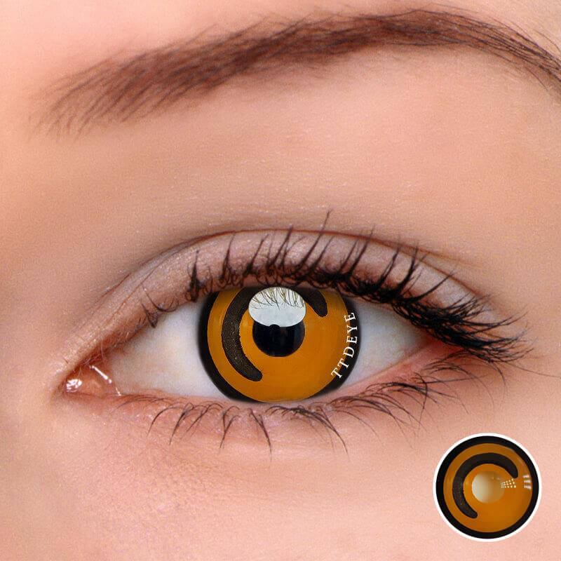 TTDeye Creepy Yellow Colored Contact Lenses