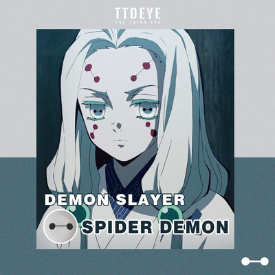 TTDeye Demon Slayer - Spider Demon Colored Contact Lenses