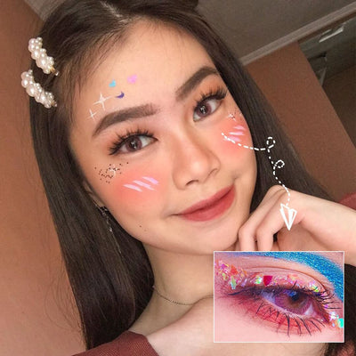 TTDeye Donut Pink Colored Contact Lenses