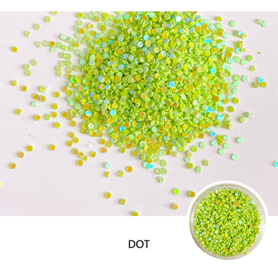 TTDeye Apple Green Primary Glitter