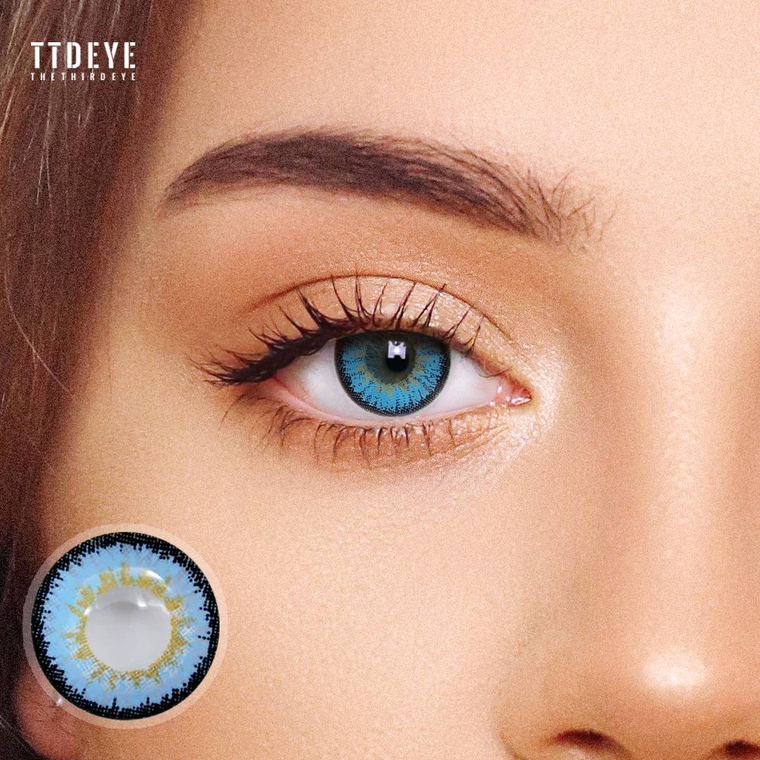 TTDeye Elf Blue Colored Contact Lenses