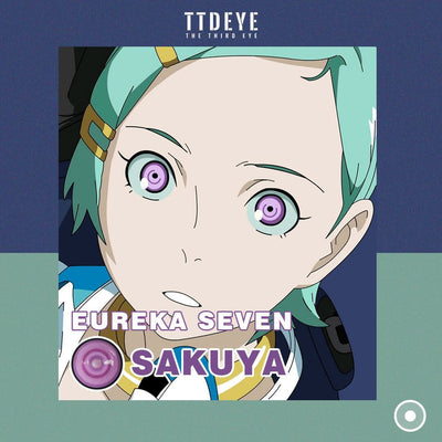 TTDeye Eureka Seven Sakuya Colored Contact Lenses