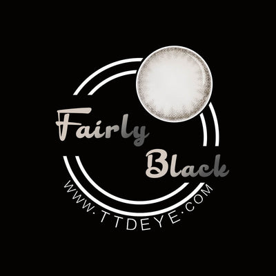 TTDeye Fairly Black Colored Contact Lenses