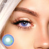 TTDeye Falling Star Purple Colored Contact Lenses