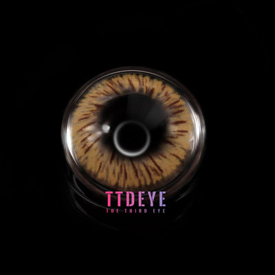 TTDeye Fireworks Brown Colored Contact Lenses