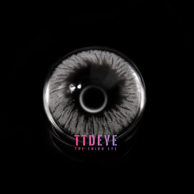 TTDeye Fireworks Grey Colored Contact Lenses