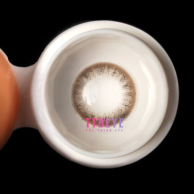 REAL x TTDeye Flora Brown Colored Contact Lenses